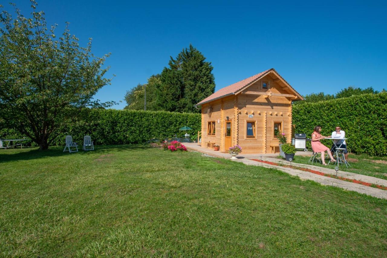 Chalet & Spa Sur La Cote Fleurie 오베르빌 외부 사진
