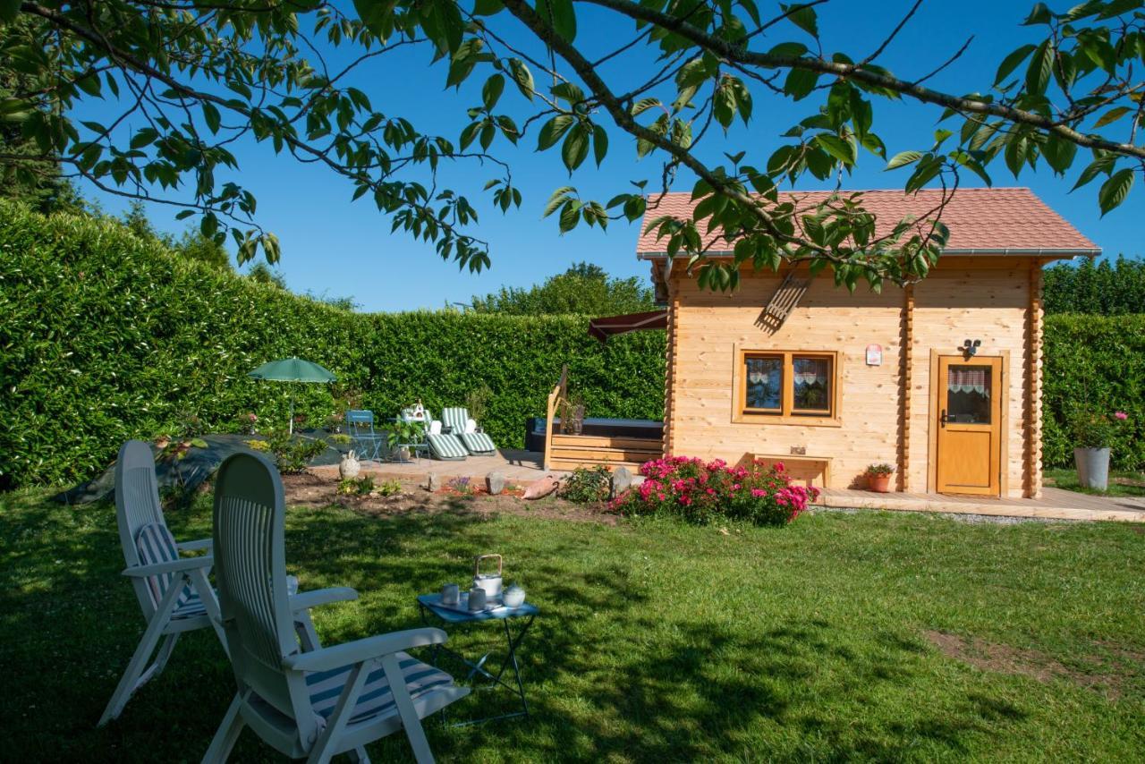 Chalet & Spa Sur La Cote Fleurie 오베르빌 외부 사진