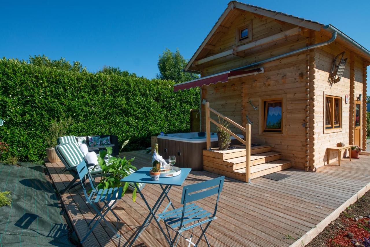 Chalet & Spa Sur La Cote Fleurie 오베르빌 외부 사진