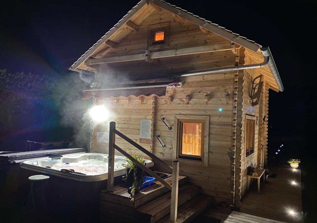 Chalet & Spa Sur La Cote Fleurie 오베르빌 외부 사진