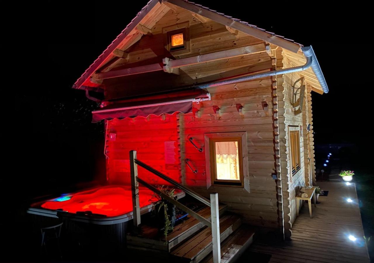 Chalet & Spa Sur La Cote Fleurie 오베르빌 외부 사진
