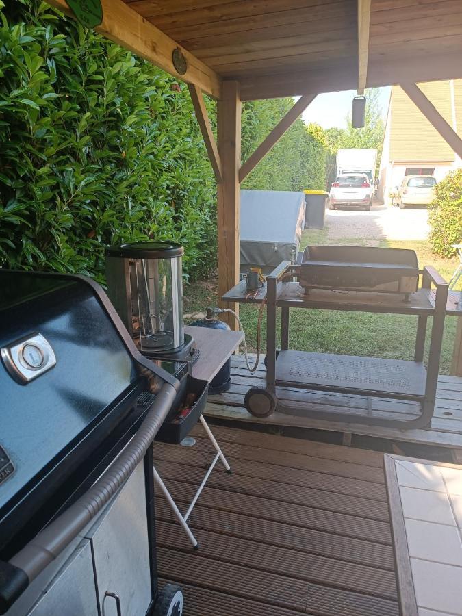 Chalet & Spa Sur La Cote Fleurie 오베르빌 외부 사진