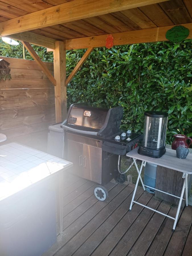 Chalet & Spa Sur La Cote Fleurie 오베르빌 외부 사진