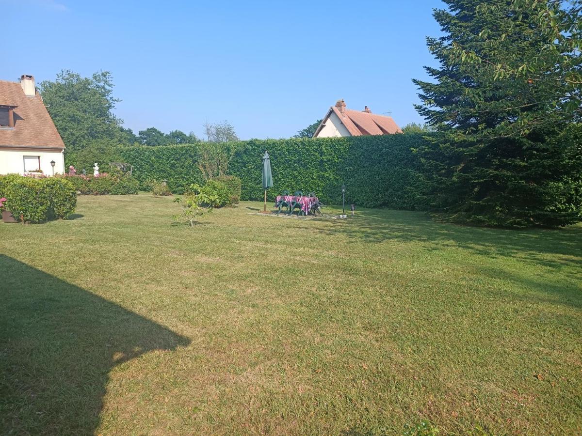 Chalet & Spa Sur La Cote Fleurie 오베르빌 외부 사진